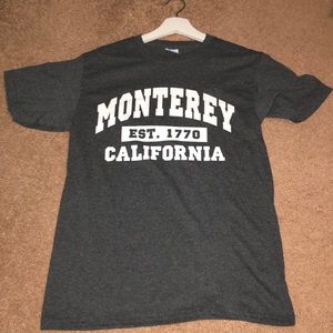 Dark gray California t-shirt never worn